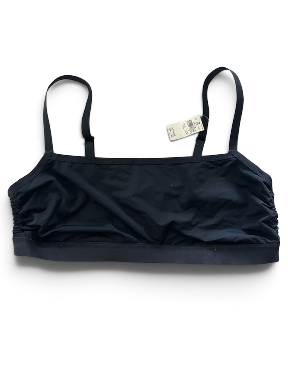 NWT aerie Black Bikini/Bra Top-XL